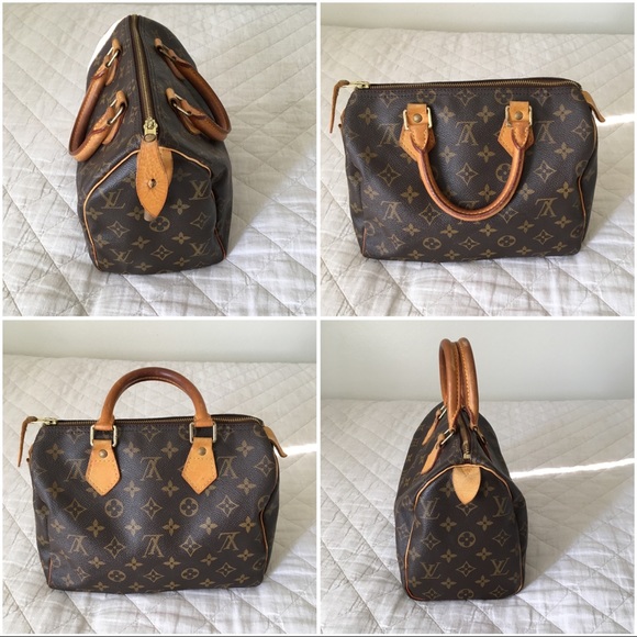 ‼️SOLD‼️AUTHENTIC Louis Vuitton Speedy 25 Monogram - Picture 4 of 8
